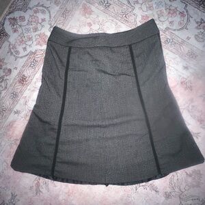 Caslon Gray A-Line Mini Skirt Work Essential